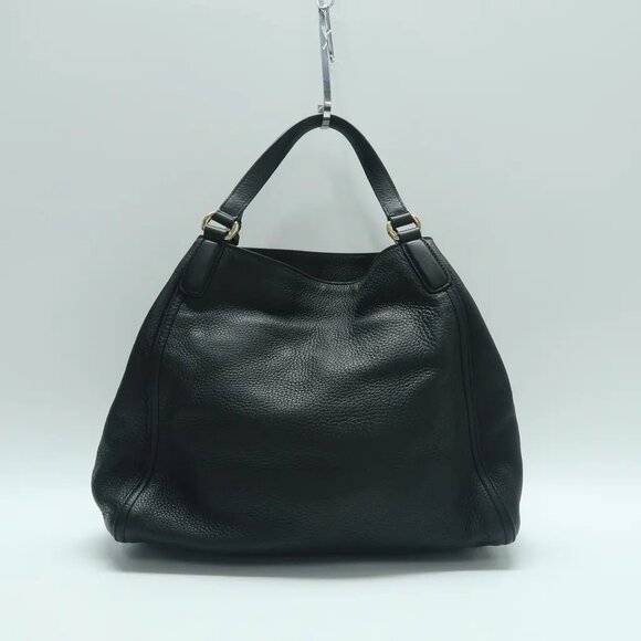 GUCCI Soho Black Leather Tote 818-041825 - Picture 2 of 12
